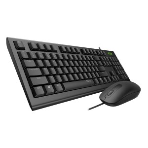 کیبورد و ماوس با سیم رپو مدل X120pro